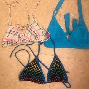 3 pack Bikini Top Bundle